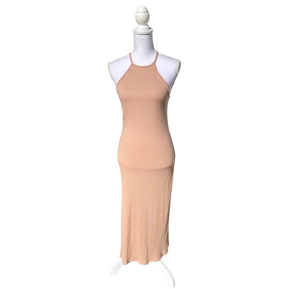 Rachel Pally Dress Ribbed Midi Bodycon Tank Dress Women's Size Small